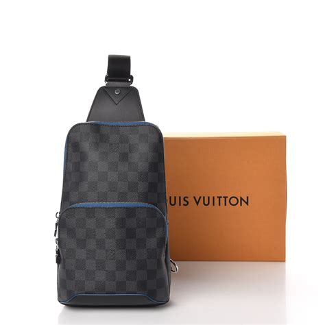 monospalla avenue louis vuitton|Avenue Slingbag NM Damier Graphite .